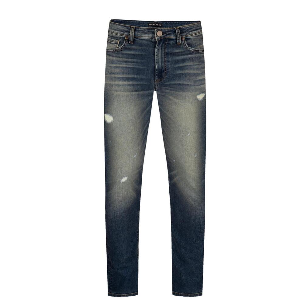 NEW MONFRERE men's brando distressed jean in le mans